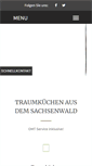 Mobile Screenshot of omt-kuechen.de